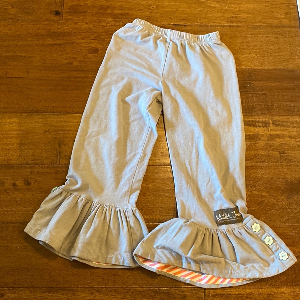 Matilda Jane big ruffles grey size 6